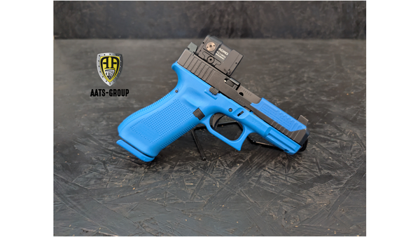 OCCASION Pistole GLOCK 45T MOS 9mm FX - Zustand neuwertig - Set mit Aimpoint Acro P-2, Bild 1